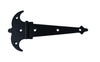 ZAWIAS OKIENNICOWY L-150mm CZRNY