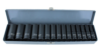 ZESTAW 15SZT NASADEK UDAR 10-32MM