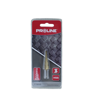 WIERTŁO STOPNIOWE DO METALU HSS 4,0 12mm