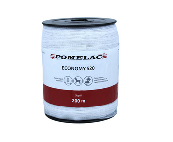 SZPULA TAŚMA BIAŁA ECO S-20/200m
