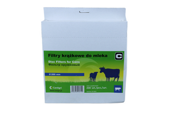 FILTR KRĄŻKOWY DO MLEKA 200ml.200szt