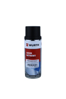 LAKIER PÓŁMAT CZARNY SATYNA 400 ml.