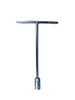 KLUCZ NASADOWY TYP T 17mm L300mm CRV