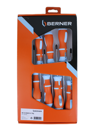 KPL.WKRĘTAKÓW LS/PH/PZ 7szt.BERNER      