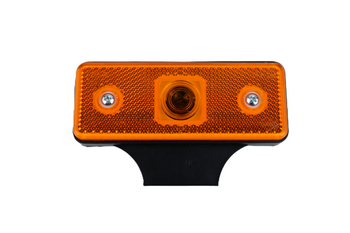 LAMPA OBRYSOWA PROSTOKĄTNA Z ODBL.ŻÓŁTA 