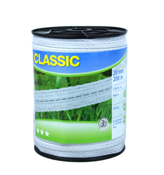 TAŚMA OGRODZENIOWA CLASSIC 200X20mm