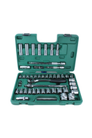 SATA ZESTAW 46 KLUCZY NASADOWYCH 1/2/M/