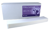 FILTR RUROWY DO MLEKA 455X75 MM 200 SZT 